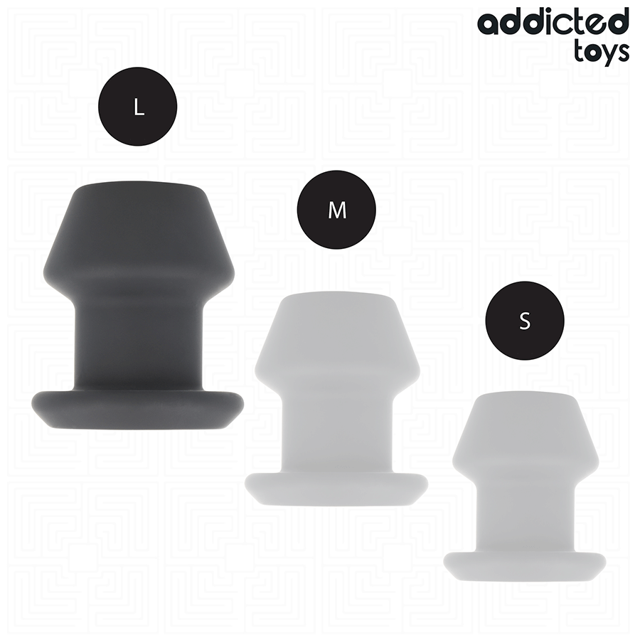 Addicted Toys-Extreme Plug anale con vuoto interno, Silicone, Dimensioni · Giocattoli anali (imaginea 7)