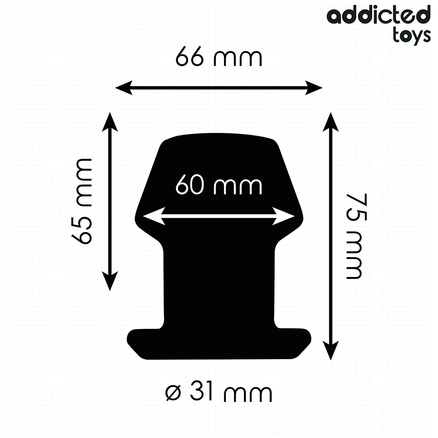 Addicted Toys-Extreme Hollow Anale Plug Silicone Size S 7.5 cm 3 Addicted Toys-Extreme Hollow Anale Plug Silicone Size S 7.5 cm · Giocattoli anali (imaginea 3)