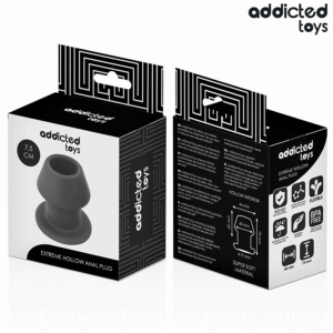 Addicted Toys-Extreme Hollow Anale Plug Silicone Size S 7.5 cm · Giocattoli anali (imaginea 7)