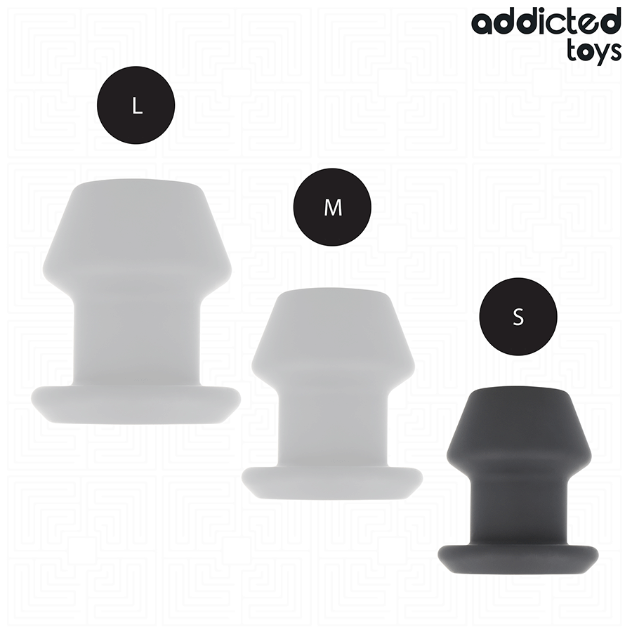 Addicted Toys-Extreme Hollow Anale Plug Silicone Size S 7.5 cm · Giocattoli anali (imaginea 4)