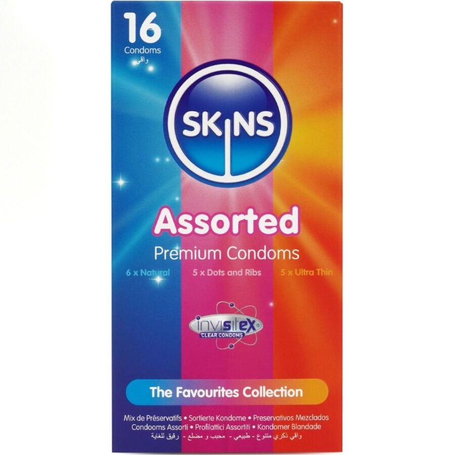 Skins-Pacchetto Premium Preservativi Vari 16