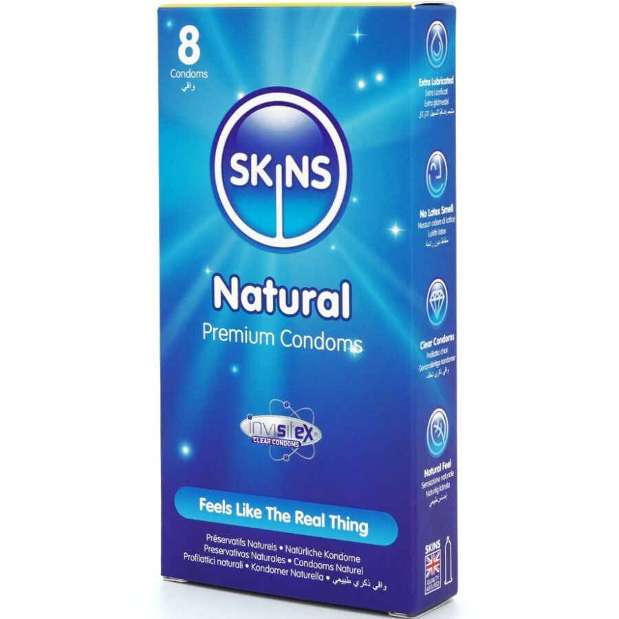 Skins-Natural Premium Preservativi Pacchetto 8 2 Skins-Natural Premium Preservativi Pacchetto 8 · Preservativi (imaginea 2)