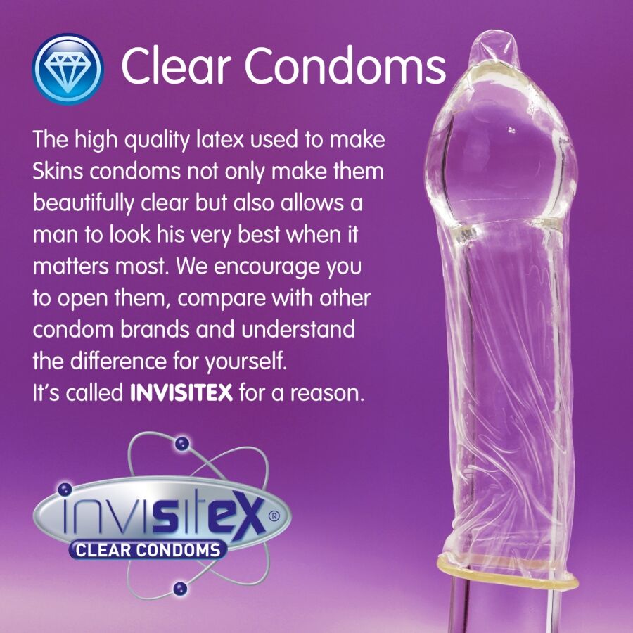 Skins-Extra Large Premium Preservativi Pacchetto 4-Latex 2 Skins-Extra Large Premium Preservativi Pacchetto 4-Latex · Preservativi (imaginea 2)