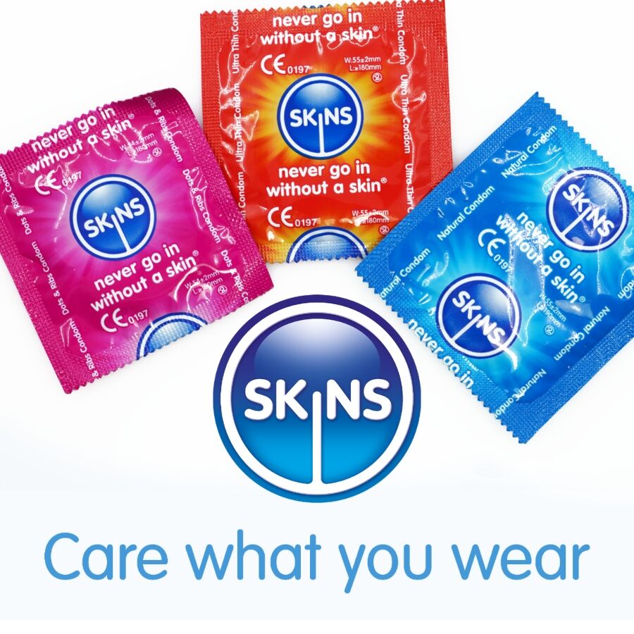 Skins-Pacchetto Premium Preservativi Assortiti, 4 Pezzi 3 Skins-Pacchetto Premium Preservativi Assortiti, 4 Pezzi · Preservativi (immagine 3)