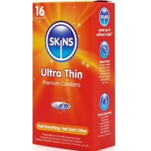 Skins-Pacchetto 16 Preservativo Ultra-sottile Premium-Latex 6 Skins-Pacchetto 16 Preservativo Ultra-sottile Premium-Latex · Preservativi (imaginea 2)