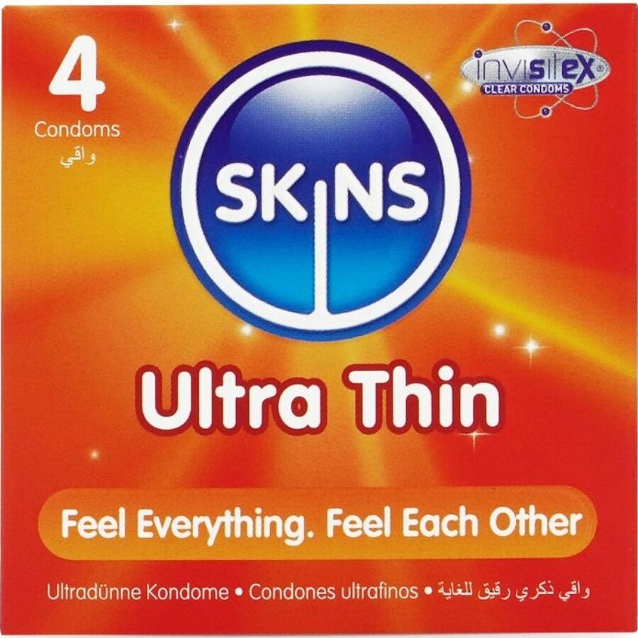 Skins-Condom Ultra Slim Premium Pacchetto 4
