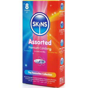 Skins-Pacchetto Premium Preservativi Assorbiti 8-Latex 8 Skins-Pacchetto Premium Preservativi Assorbiti 8-Latex · Preservativi (imaginea 4)