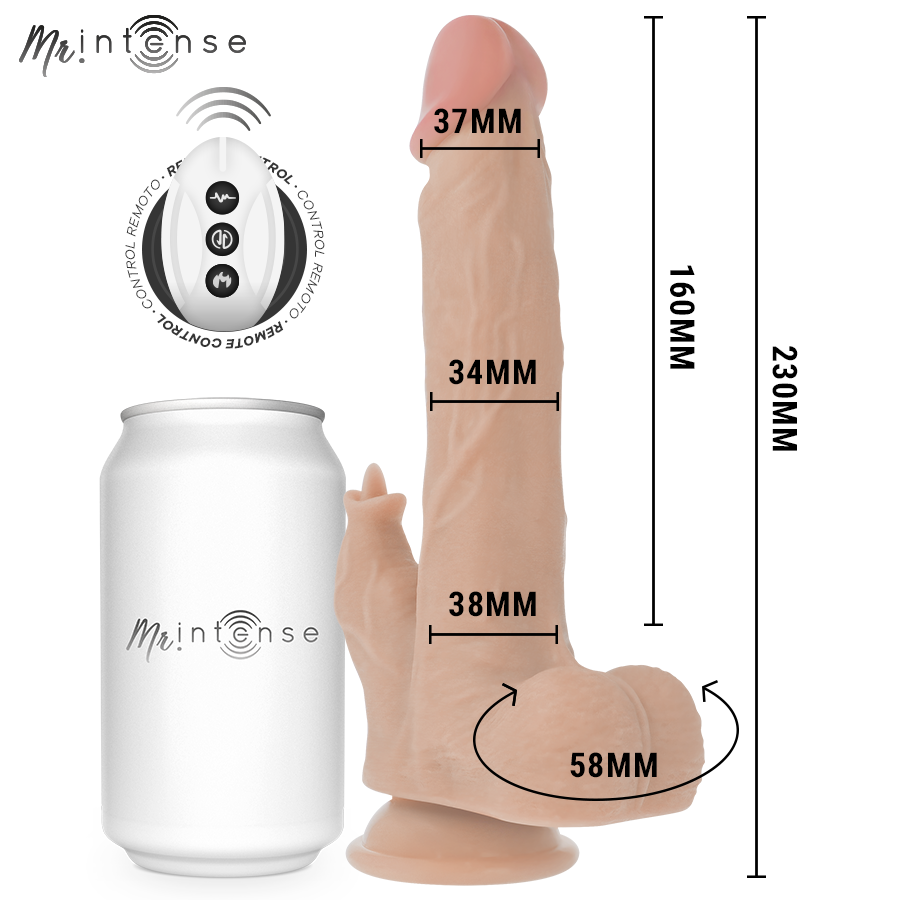 Mr. Intense High Tech-Redford Dildo Realista Multifunzione · Vibratori (immagine 2)
