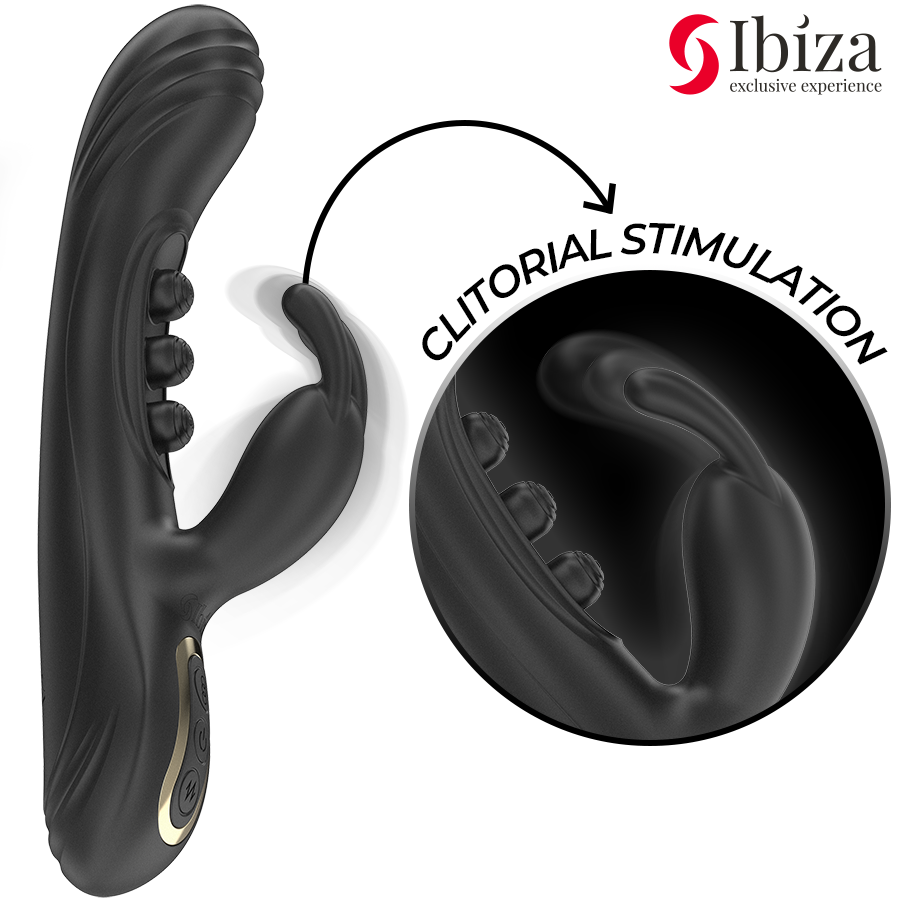 Ibiza Technology-Vibratore Rabbit con Pulsazione-Silicone, 7 velocità 2 Ibiza Technology-Vibratore Rabbit con Pulsazione-Silicone, 7 velocità · Vibratori (imaginea 2)