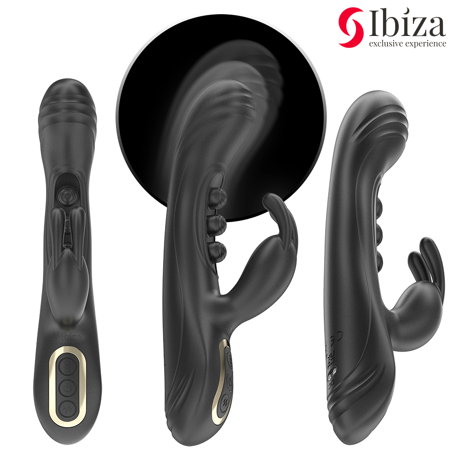 Ibiza Technology-Vibratore Rabbit con Pulsazione-Silicone, 7 velocità 4 Ibiza Technology-Vibratore Rabbit con Pulsazione-Silicone, 7 velocità · Vibratori (imaginea 4)