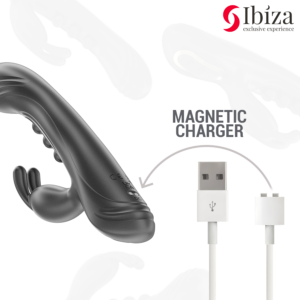 Ibiza Technology-Vibratore Rabbit con Pulsazione-Silicone, 7 velocità 14 Ibiza Technology-Vibratore Rabbit con Pulsazione-Silicone, 7 velocità · Vibratori (imaginea 6)