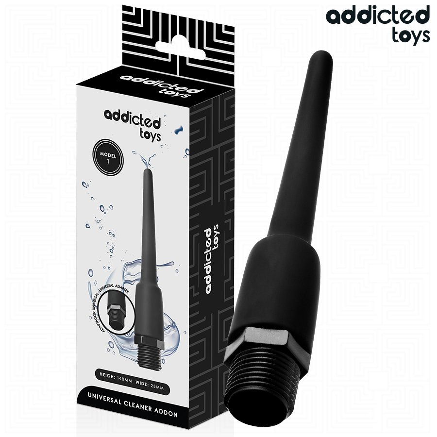 Addicted Toys-Irrigatore anale con adattatore universale modello 1 2 Addicted Toys-Irrigatore anale con adattatore universale modello 1 · Giocattoli anali (imaginea 2)