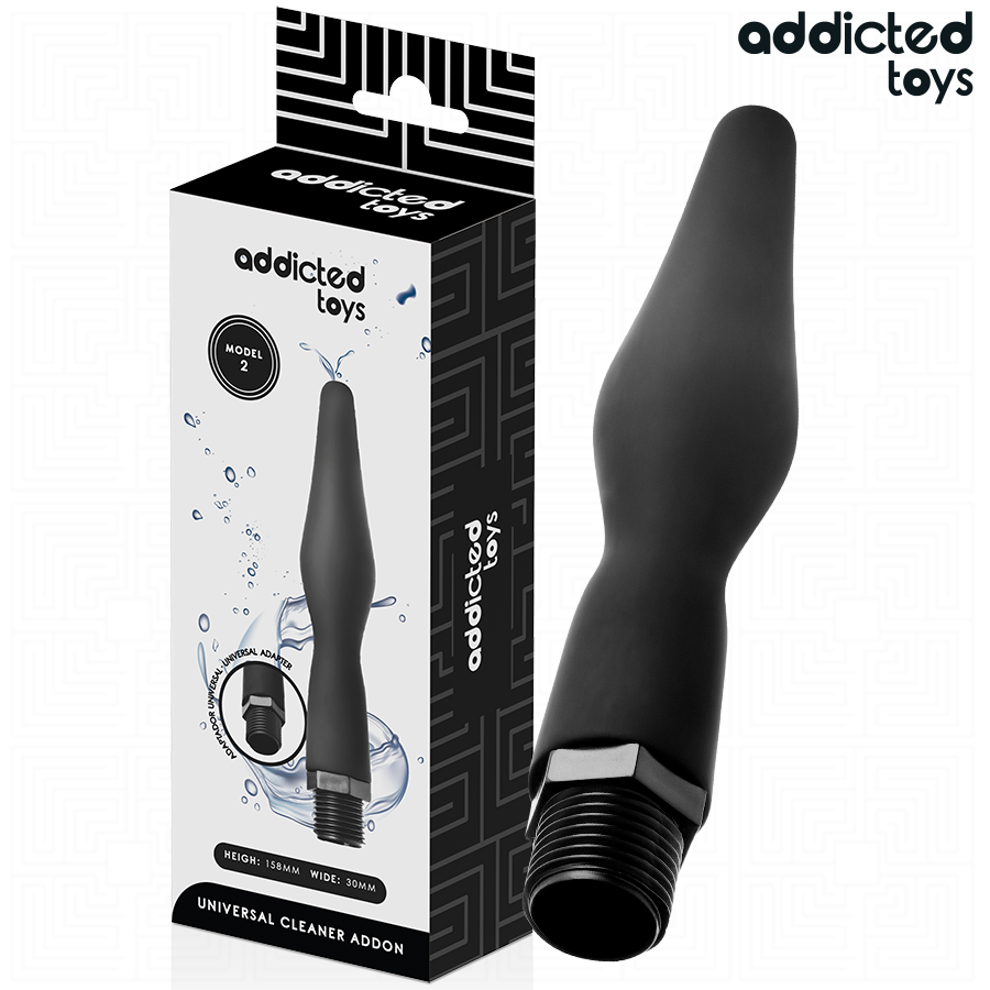Addicted Toys-Irrigatore anale con adattatore universale modello 2 2 Addicted Toys-Irrigatore anale con adattatore universale modello 2 · Giocattoli anali (imaginea 2)