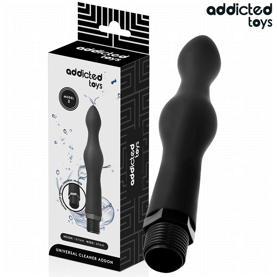 Addicted Toys-Irrigatore anale con adattatore Universal Model 3-Silicone 2 Addicted Toys-Irrigatore anale con adattatore Universal Model 3-Silicone · Giocattoli anali (imaginea 2)
