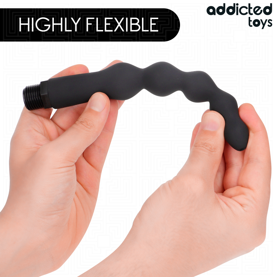 Addicted Toys-irrigatore anale con adattatore universale modello 5-silicone · Giocattoli anali (imaginea 4)