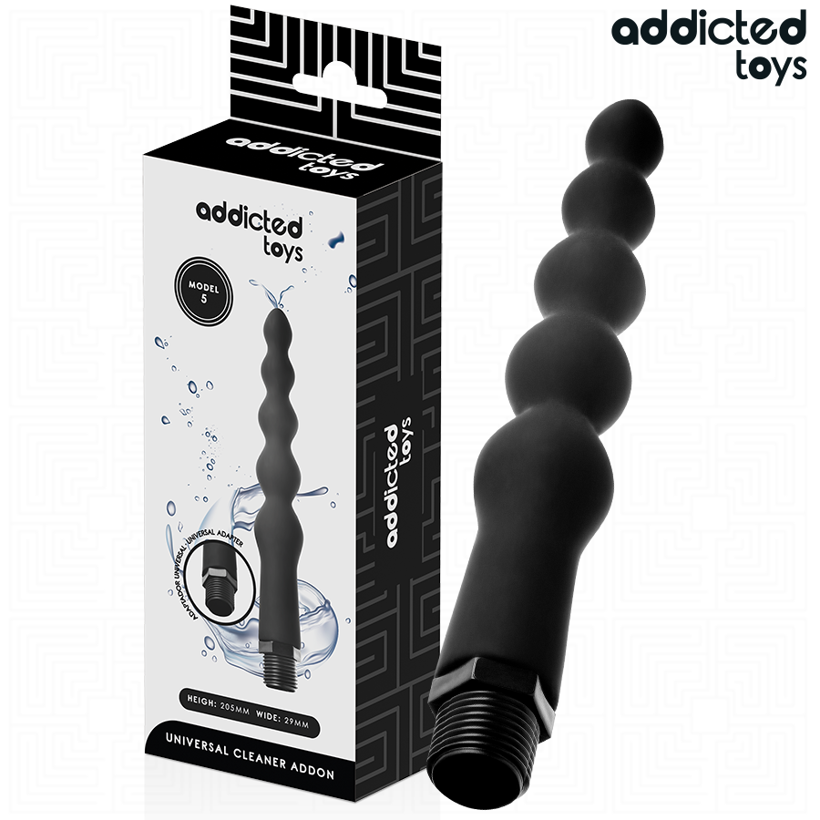Addicted Toys-irrigatore anale con adattatore universale modello 5-silicone 2 Addicted Toys-irrigatore anale con adattatore universale modello 5-silicone · Giocattoli anali (imaginea 2)