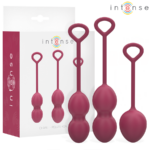 Intense Health Kegel-Charli Kegel Ball Kit Viola-Silicone · Giocattoli anali