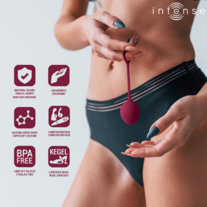 Intense Health Kegel-Charli Kegel Ball Kit Viola-Silicone 11 Intense Health Kegel-Charli Kegel Ball Kit Viola-Silicone · Giocattoli anali (immagine 4)