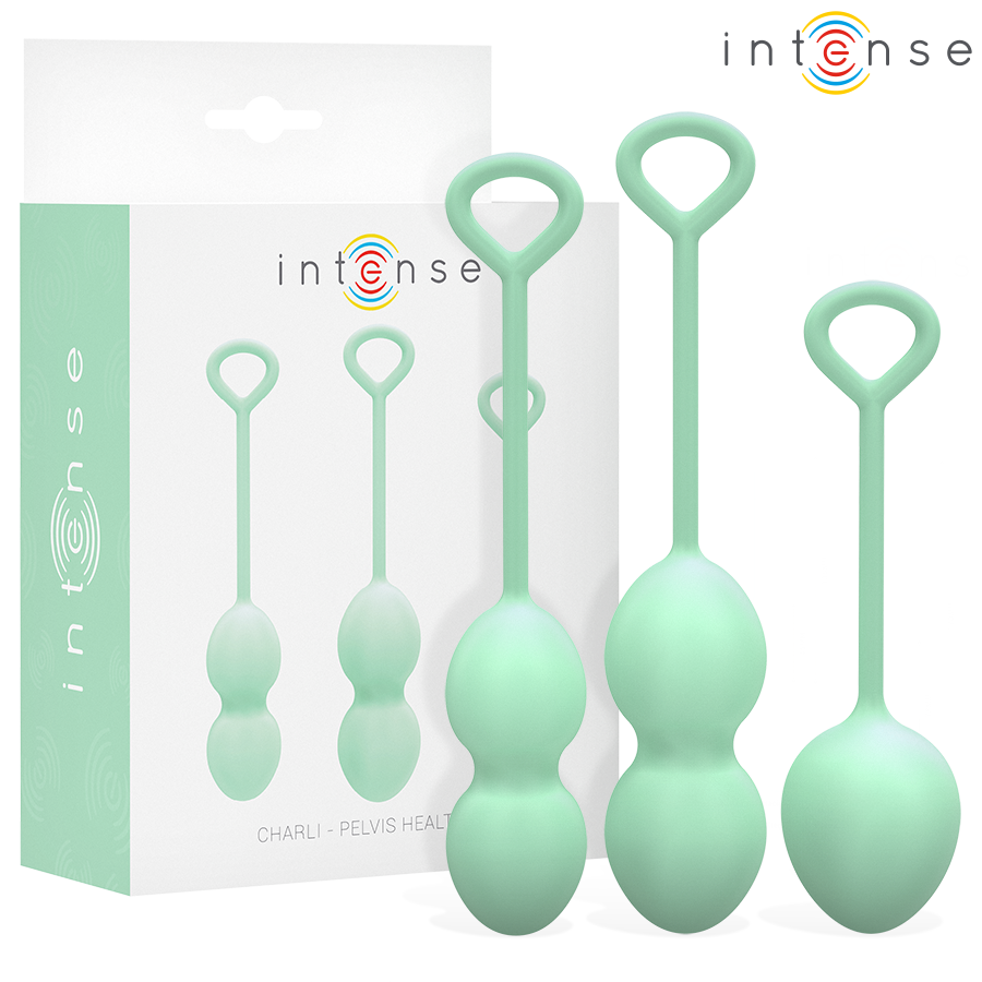Intense Health Kegel-Charli Kit Palline vaginali Light Jade