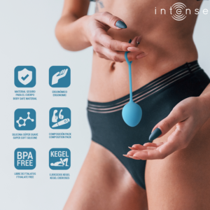 Intense Health Kegel-Charli Kegel Ball Kit Ocean Blue-Silicone 11 Intense Health Kegel-Charli Kegel Ball Kit Ocean Blue-Silicone · Giocattoli anali (imaginea 4)