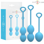Intense Health Kegel-Charli Kegel Ball Kit Ocean Blue-Silicone · Giocattoli anali