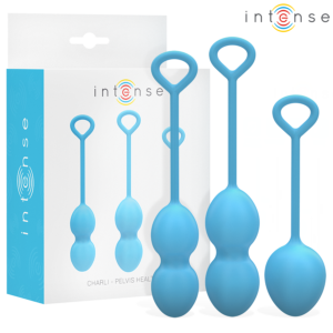 Intense Health Kegel-Charli Kegel Ball Kit Ocean Blue-Silicone