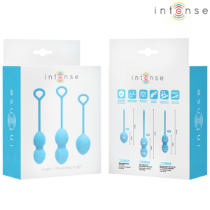 Intense Health Kegel-Charli Kegel Ball Kit Ocean Blue-Silicone 12 Intense Health Kegel-Charli Kegel Ball Kit Ocean Blue-Silicone · Giocattoli anali (imaginea 5)