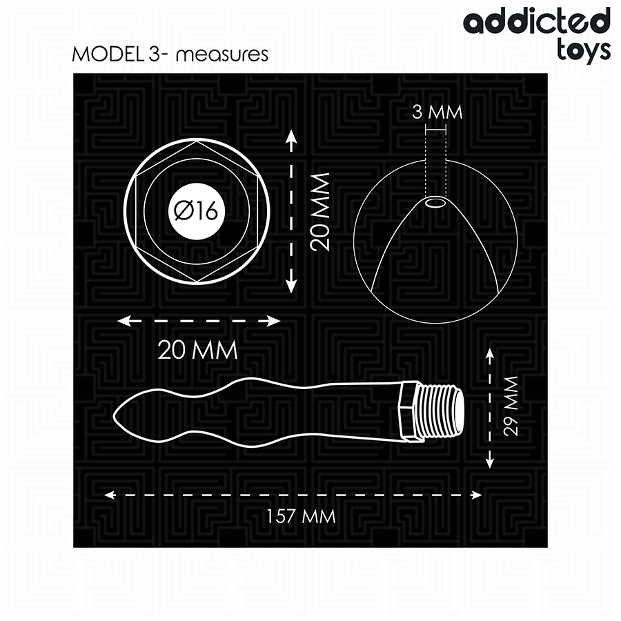Addicted Toys-Irrigatore anale con adattatore Universal Model 3-Silicone 7 Addicted Toys-Irrigatore anale con adattatore Universal Model 3-Silicone · Giocattoli anali (imaginea 7)