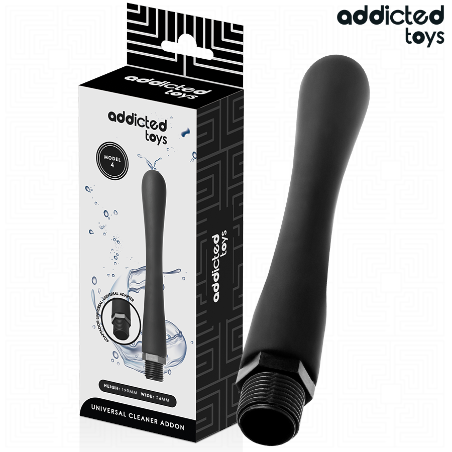 Addicted Toys-Irrigatore anale con adattatore universale modello 4-silicone · Giocattoli anali (imaginea 5)