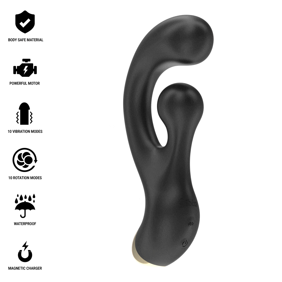 Ibiza Technology-Stimolatore Vibratore Rotativo-Silicio, 10 velocità · Vibratori (imaginea 7)