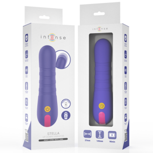 Intense Fun Toys-Stella Push Penetration Up Down-Silicone, 10 · Vibratori (imaginea 5)