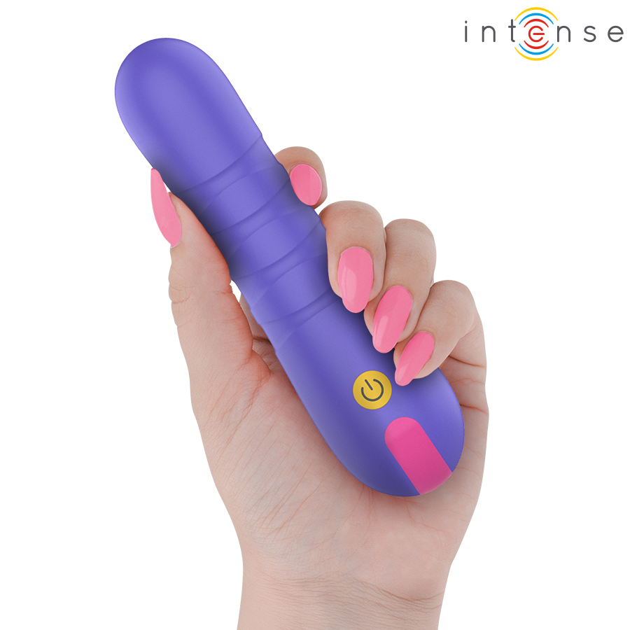 Intense Fun Toys-Stella Push Penetration Up Down-Silicone, 10 · Vibratori (imaginea 4)