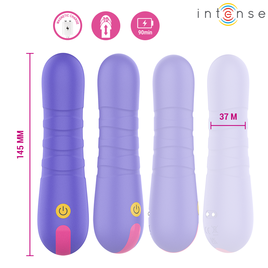 Intense Fun Toys-Stella Push Penetration Up Down-Silicone, 10 3 Intense Fun Toys-Stella Push Penetration Up Down-Silicone, 10 · Vibratori (imaginea 3)