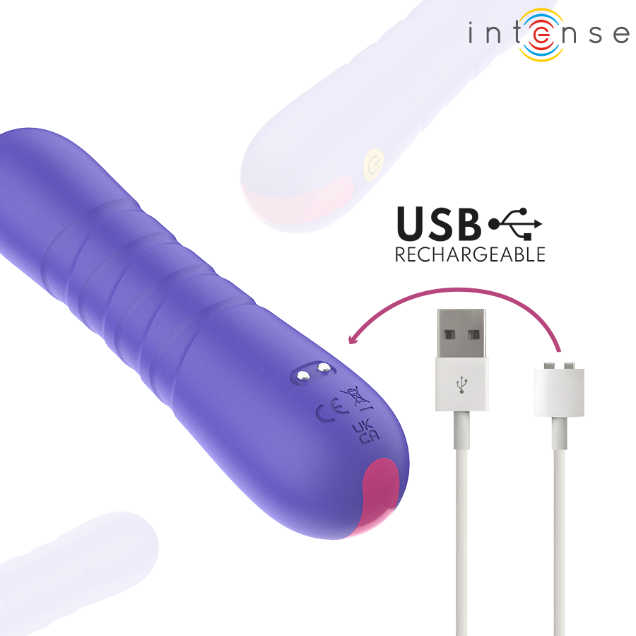 Intense Fun Toys-Stella Push Penetration Up Down-Silicone, 10 2 Intense Fun Toys-Stella Push Penetration Up Down-Silicone, 10 · Vibratori (imaginea 2)