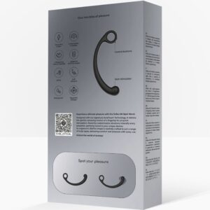 Snail Vibe-Axi Bastone da Massaggio Vibratore Nero-5 velocità, Impermeabile · Vibratori (imaginea 3)