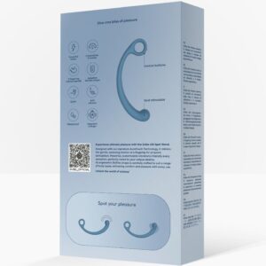 Snail Vibe-Axi Bacchetta da Massaggio Vibrante Blu-5 velocità · Vibratori (imaginea 7)