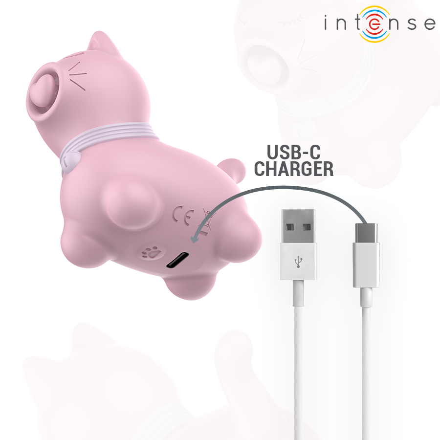 Intense Fun Toys-Marie Pink Stimolatore Tipo Lingua con Effetto · Vibratori (imaginea 6)