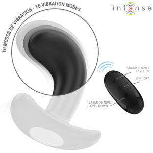 Intense Anal Toys-Chandler Plug anale 10 Vibrazioni Nero 12 Intense Anal Toys-Chandler Plug anale 10 Vibrazioni Nero · Giocattoli anali (imaginea 5)