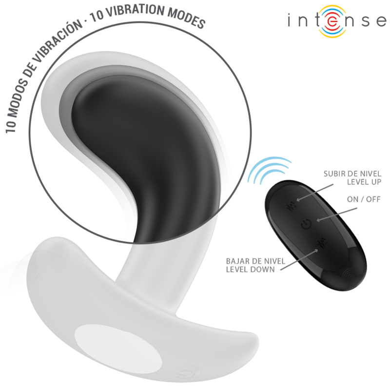 Intense Anal Toys-Chandler Plug anale 10 Vibrazioni Nero 5 Intense Anal Toys-Chandler Plug anale 10 Vibrazioni Nero · Giocattoli anali (imaginea 5)