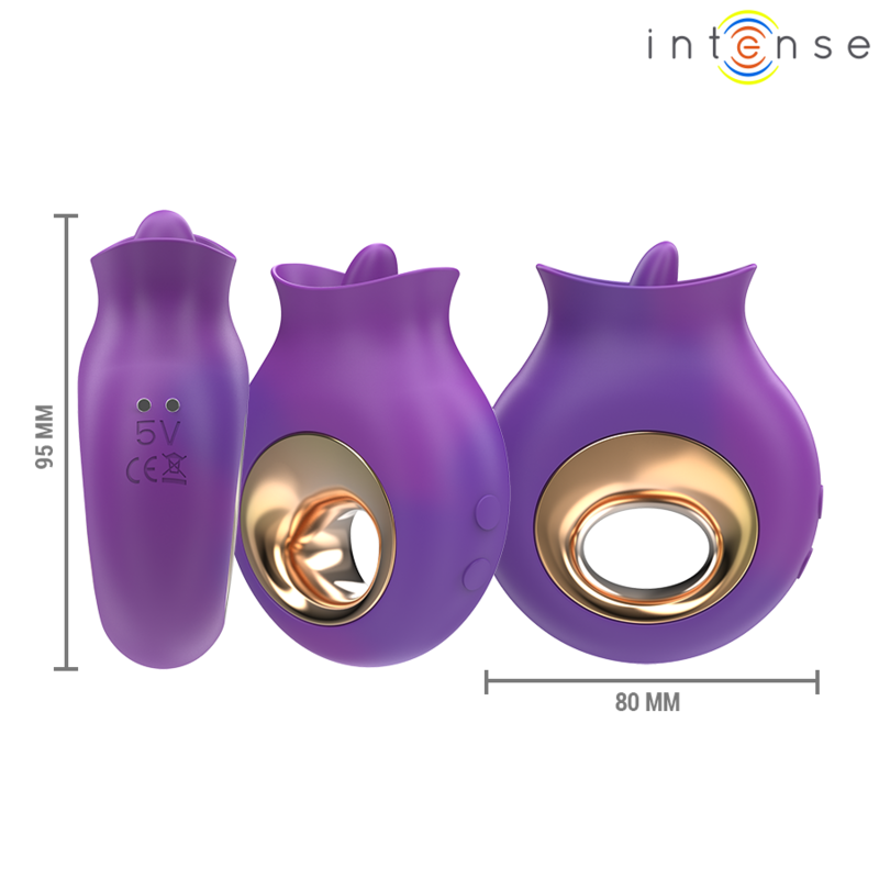 Intense Fun Toys-Tuli Stimolatore Clitoride 9 Vibrazioni & 9 · Vibratori (imaginea 4)