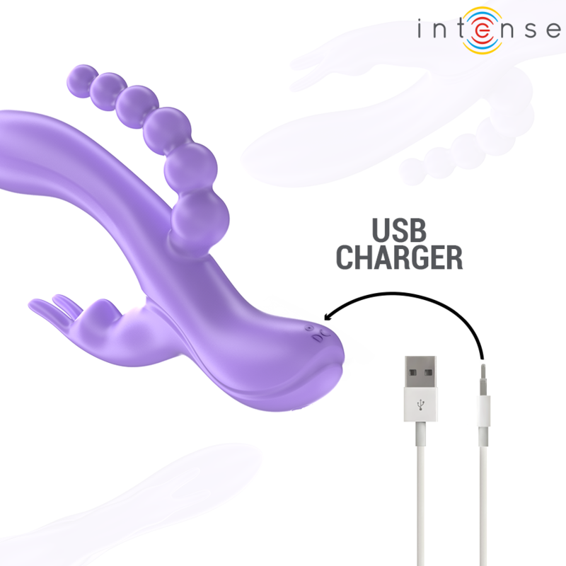 Intense High Tech-Miko Triplo Vibratore Vaginale, Stimolatore 7 Intense High Tech-Miko Triplo Vibratore Vaginale, Stimolatore · Vibratori (imaginea 7)