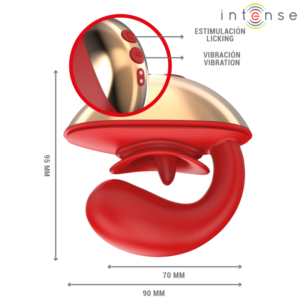 Intense High Tech-Mariah Vibratore e Stimolatore a Forma di U · Giocattoli per coppie (immagine 5)