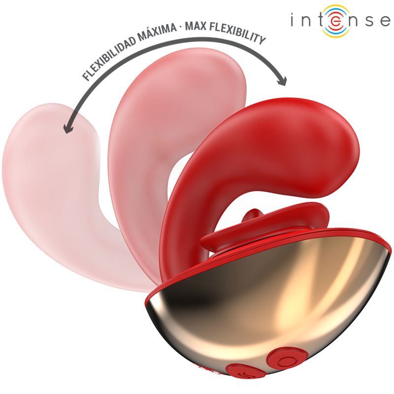 Intense High Tech-Mariah Vibratore e Stimolatore a Forma di U · Giocattoli per coppie (immagine 3)