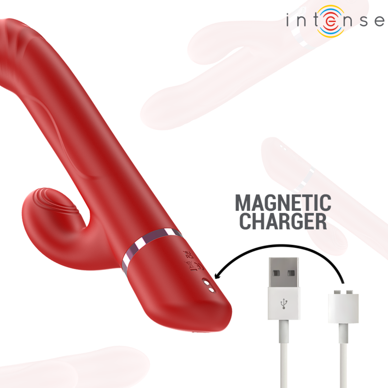 Intense High Tech-Lele Vibratore Multifunzione Rotativo 7 Intense High Tech-Lele Vibratore Multifunzione Rotativo · Vibratori (imaginea 7)