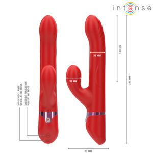 Intense High Tech-Lele Vibratore Multifunzione Rotativo 11 Intense High Tech-Lele Vibratore Multifunzione Rotativo · Vibratori (imaginea 3)