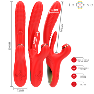 Intense High Tech-Karol Vibratore multifunzione a pistone · Vibratori (immagine 4)