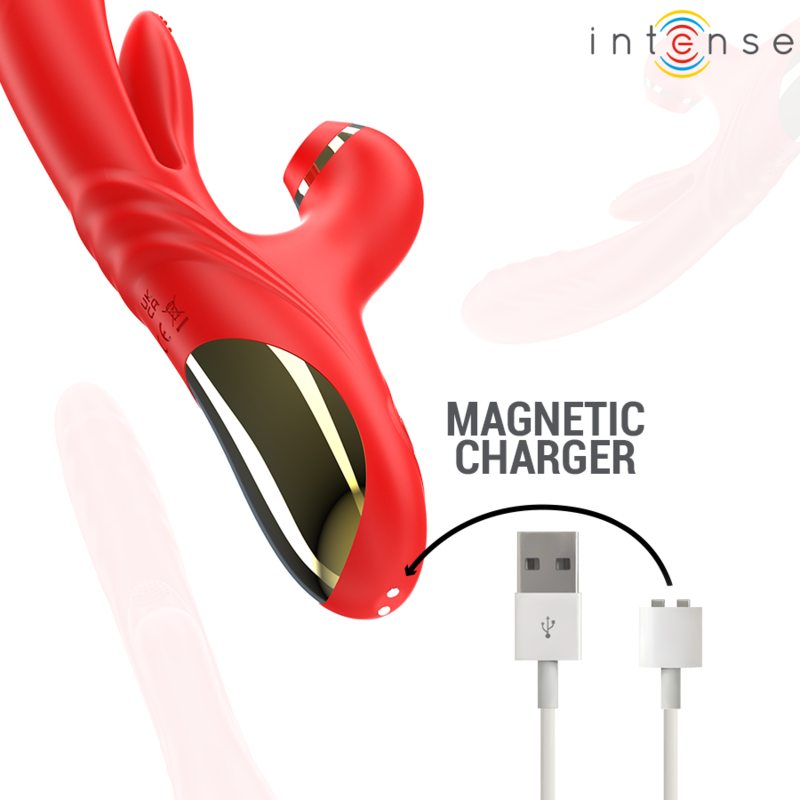 Intense High Tech-Karol Vibratore multifunzione a pistone · Vibratori (immagine 7)