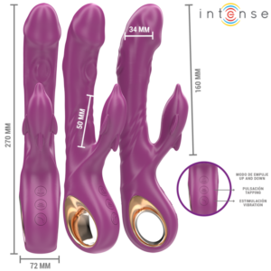 Intense High Tech-Halle Vibratore Multifunzione con Lingua 11 Intense High Tech-Halle Vibratore Multifunzione con Lingua · Vibratori (imaginea 3)