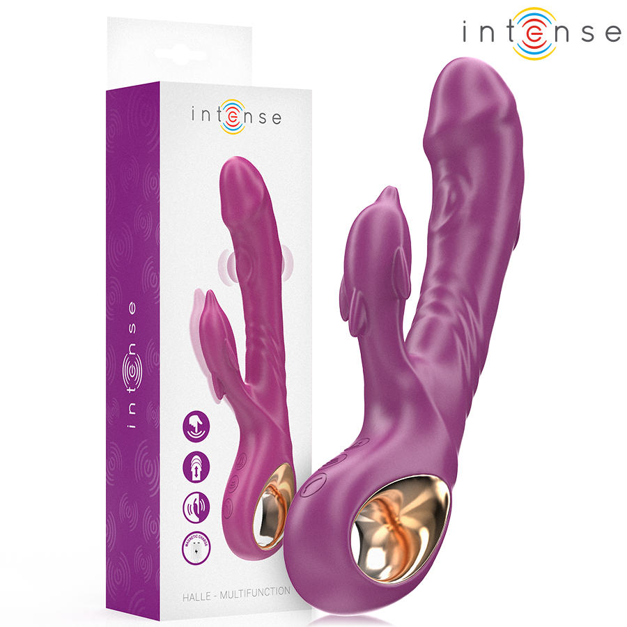 Intense High Tech-Halle Vibratore Multifunzione con Lingua 1 Intense High Tech-Halle Vibratore Multifunzione con Lingua · Vibratori