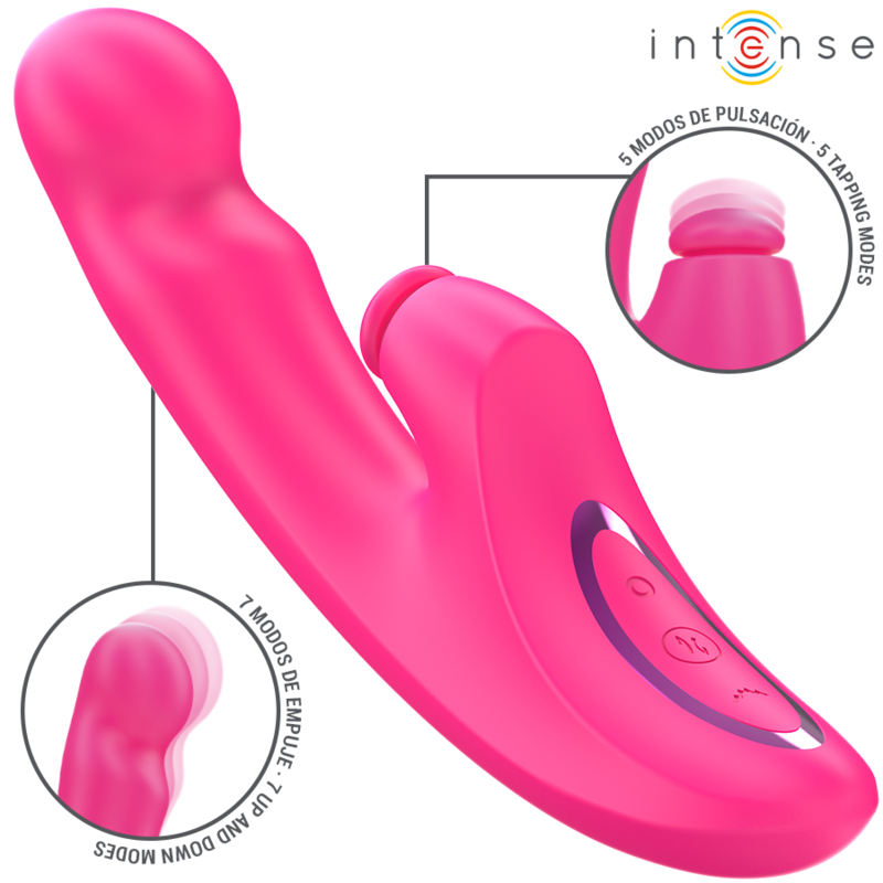 Intense High Tech-Emi Vibratore 13,5 cm Multifunzione 3-in-1 10 · Vibratori (immagine 2)